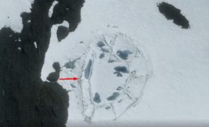 Possibly artificial structure found in Antarctica