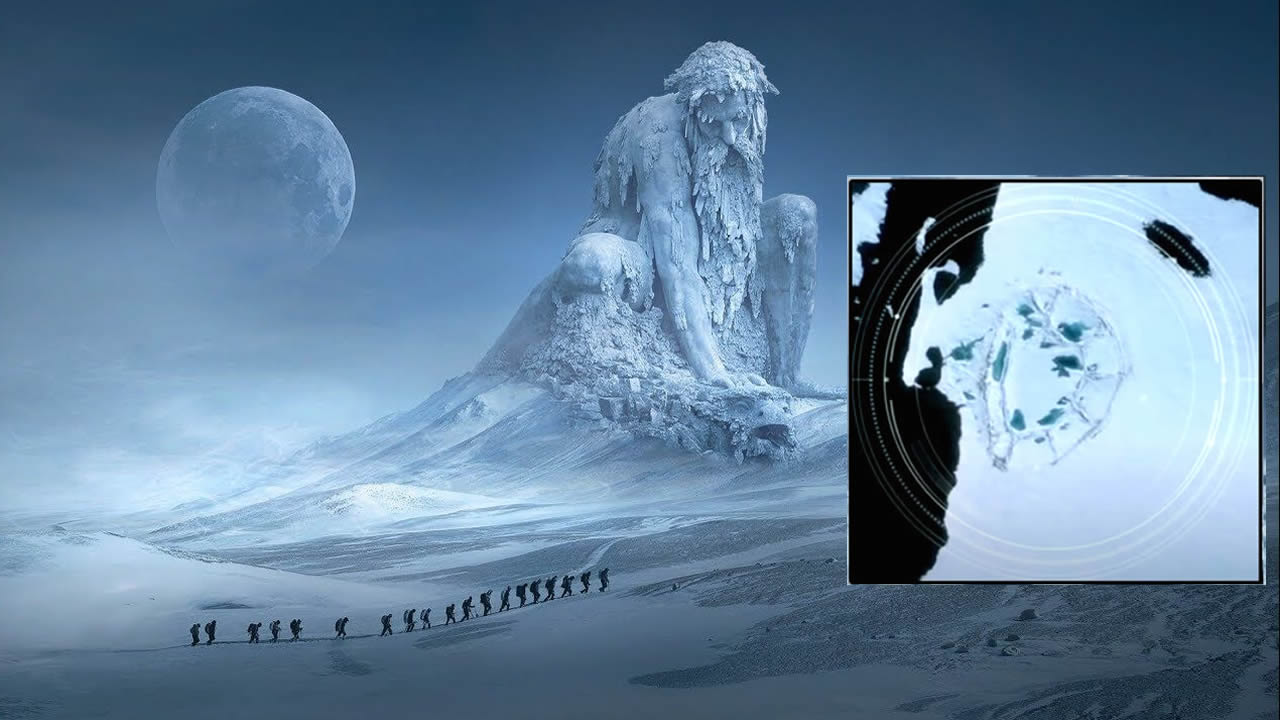 History must be rewritten: huge structure found in Antarctica