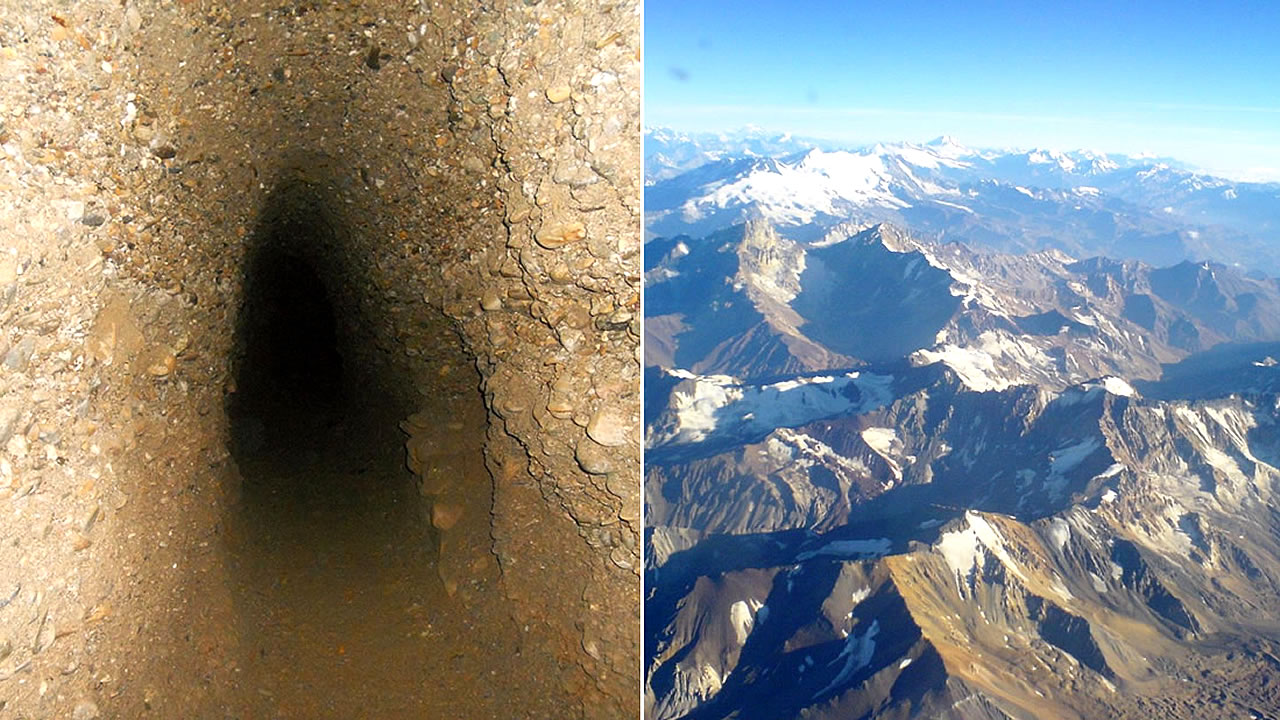 Underground tunnels that connect the entire planet: under the Andes, Pyramids of Giza and the ocean